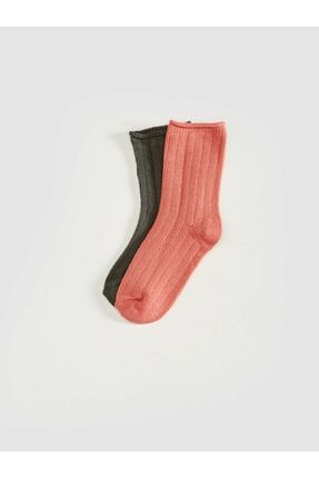 Kadın Pembe Soket Çorap 0WBQ88Z4