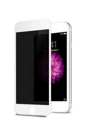 Iphone 8 Hayalet Kırılmaz Cam Tam Kaplayan Beyaz ewr243dgf3