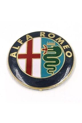Alfa Romeo Ön Arka Logo Stıcker 74 Mm 2 Adet (koyu Yeşil) ALFA001