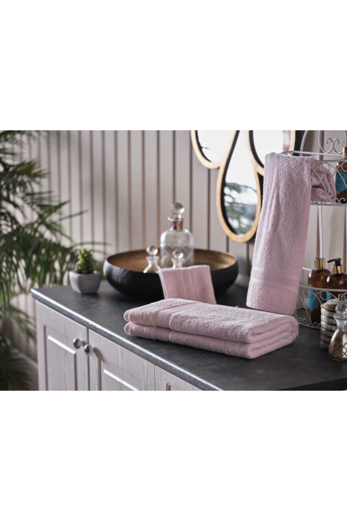 Doqu Home Softline Yüz Havlusu Pembe