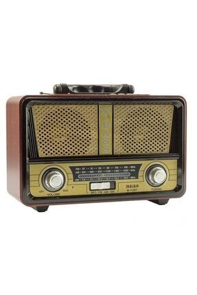 Nostaljik Radyo Ahşap Görünümlü Bluetooth Fm fhy785445