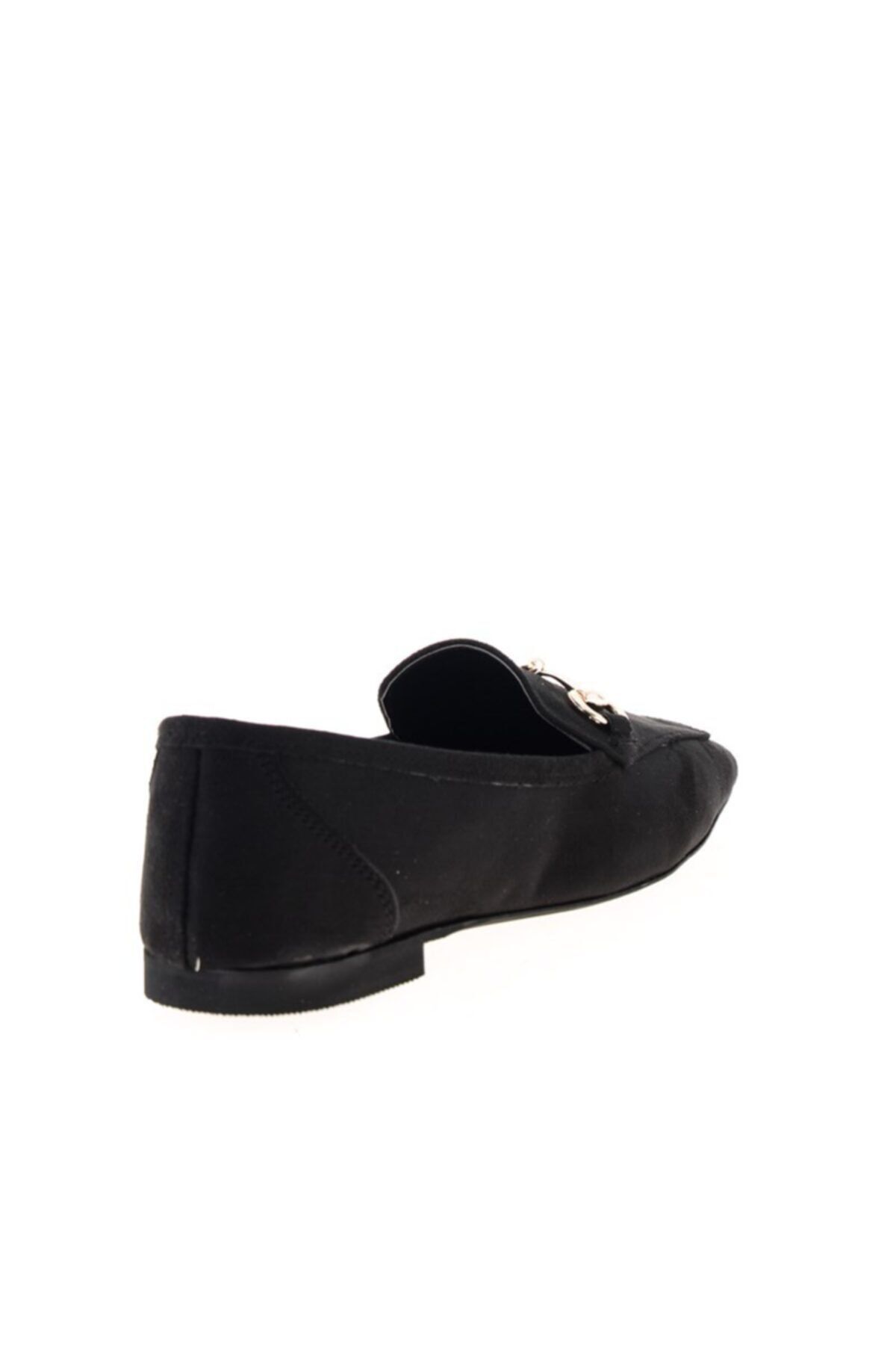 Siyah Süet Kadın Loafer L0544014165