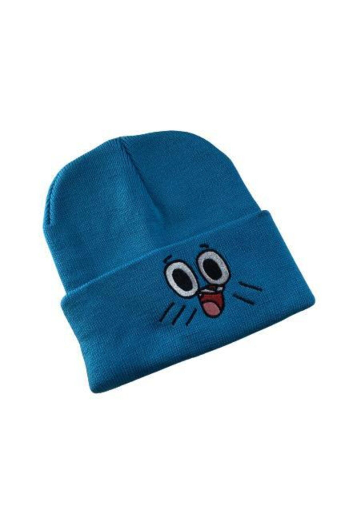 Moda Kızı Butik-Gumball Logo Blue Beret 2