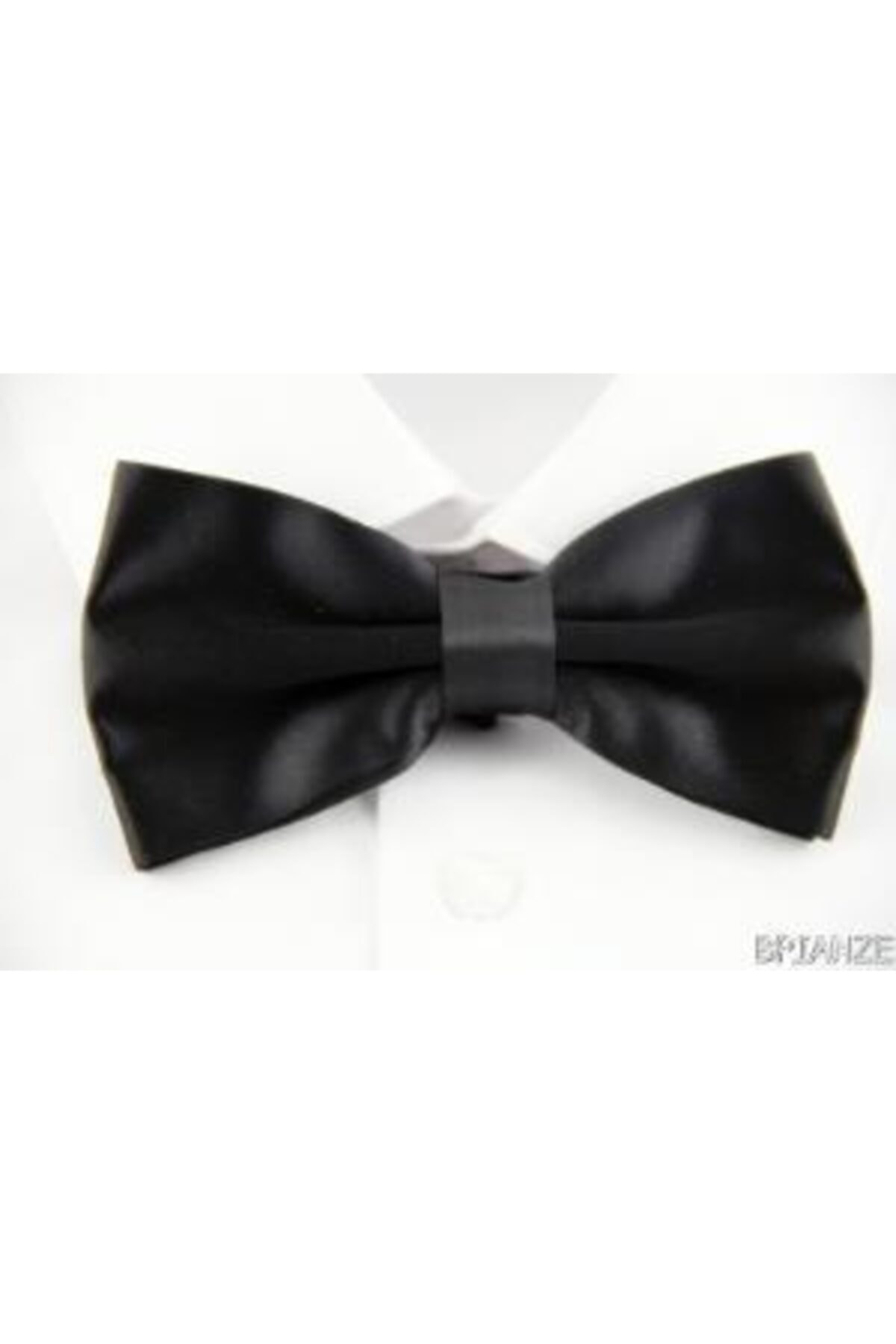 Brianze Düz Renk Siyah Papyon Tp-6