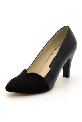 2023 Siyah Süet Büyük Numara Kadın Ayakkabıları 2023-138088-si-SİYAH