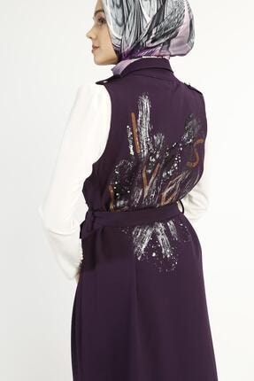 Sitare Baskili Yelek 18k2229 Fiyati Yorumlari Trendyol