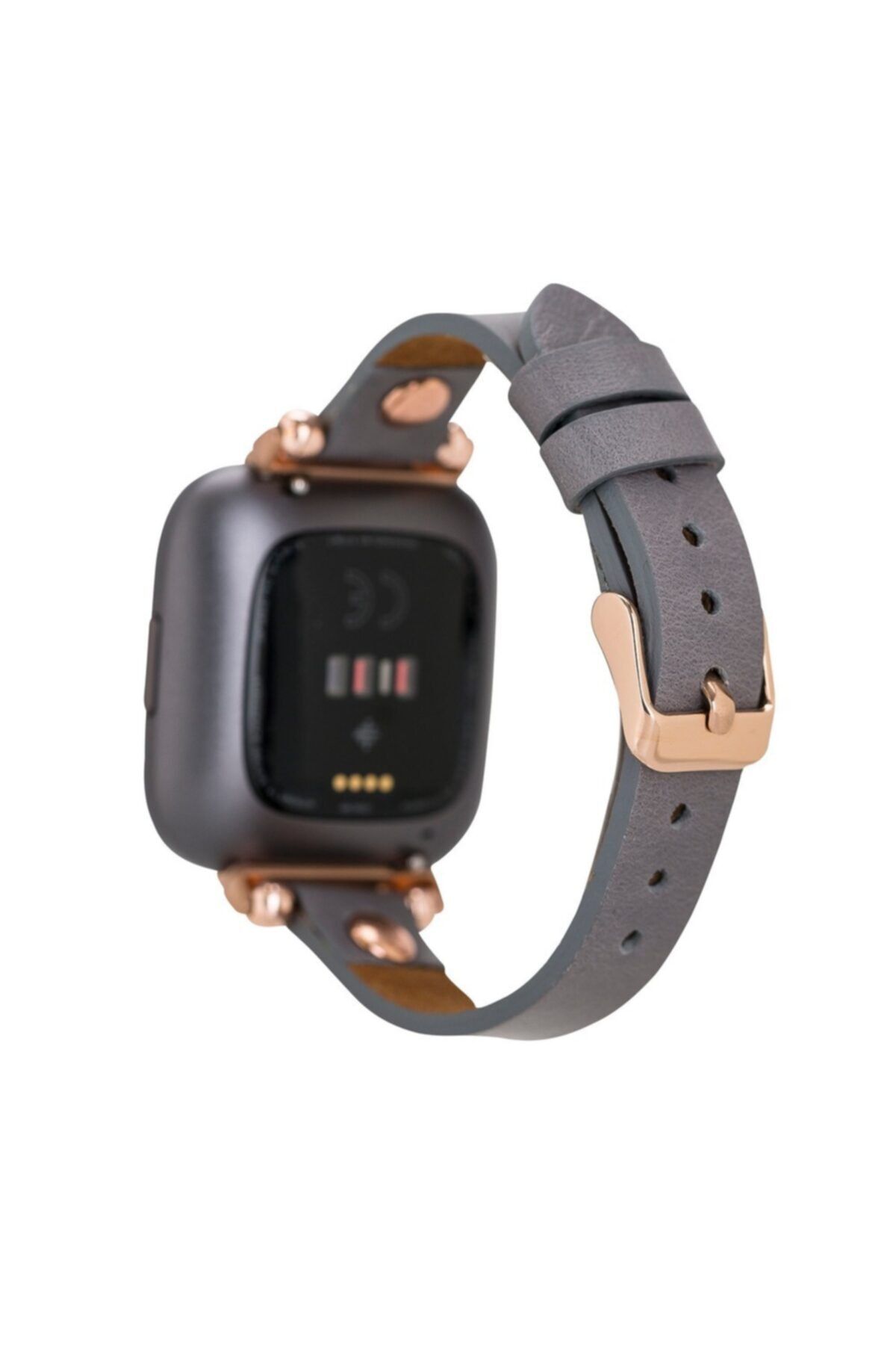 ساعت هوشمند FITBIT VERSA CORD FERRO ROSEGOLD TROCKED RST9 GRAY bouletta