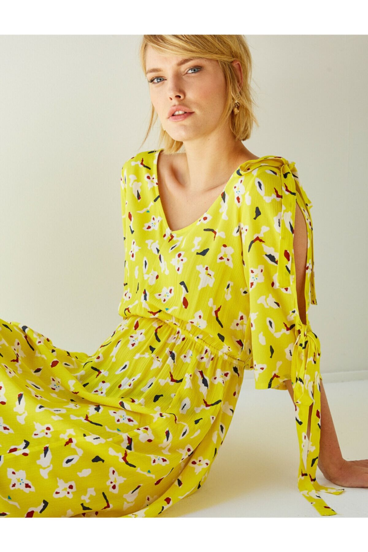 Koton-Women's Floral Dress 4