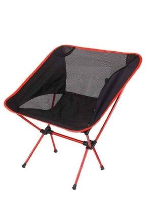Ultralight Katlanır Kamp Sandalyesi-kırmızı 102733