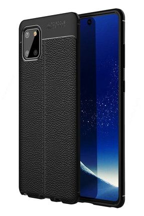 Samsung Galaxy Note 10 Lite Uyumlu Kılıf Koruyucu Esnek Tpu Silikon Siyah Zns enNSsgn10l