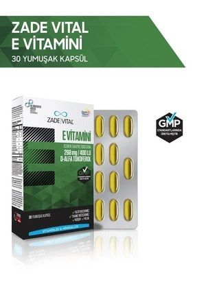E Vitamini 30 Yumuşak Kapsül - Blister 8690712018329