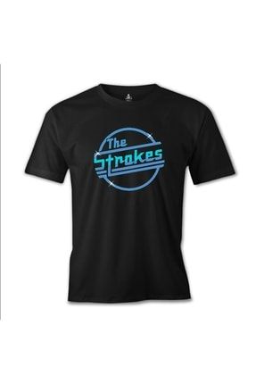 The Strokes - Logo Siyah Erkek Tshirt es-979