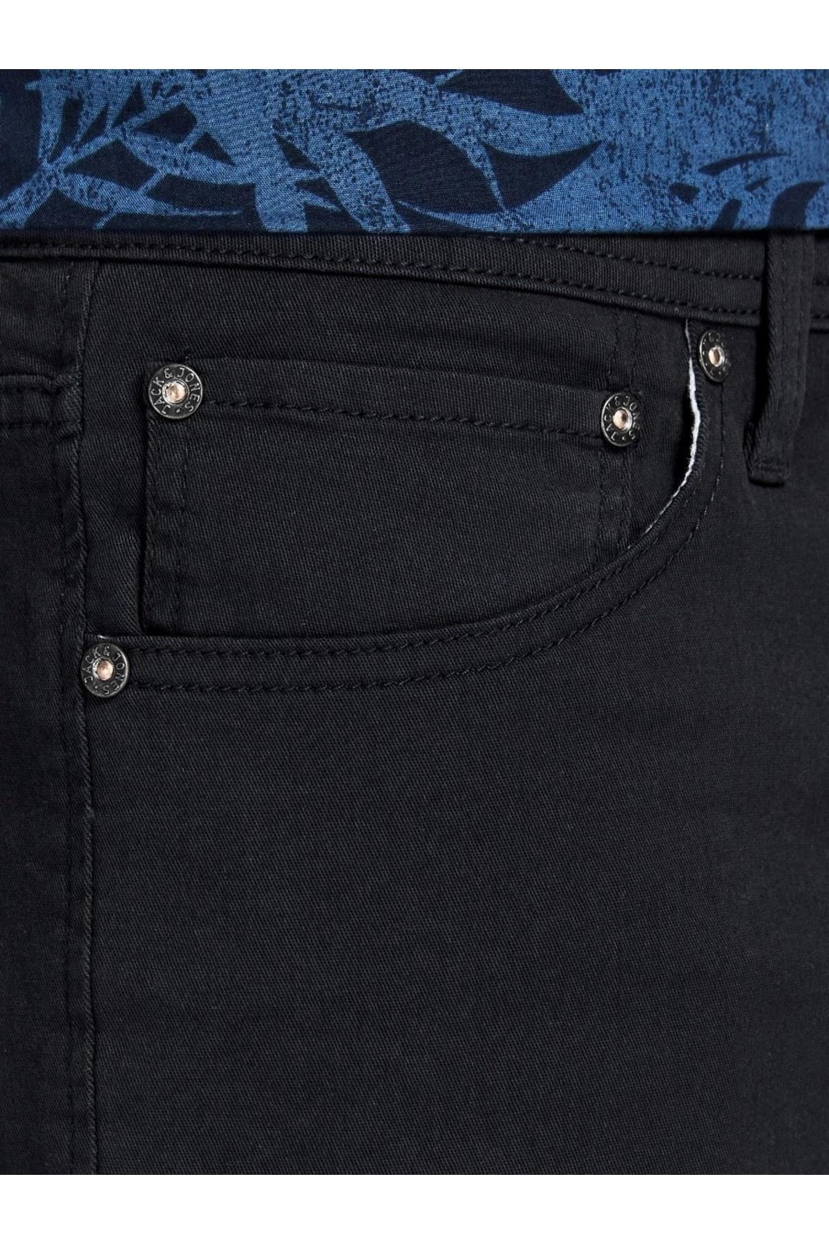 Jack &amp; Jones Jack&amp;jones Rıck Orijinal Akm Denim Şort Siyah IV8808