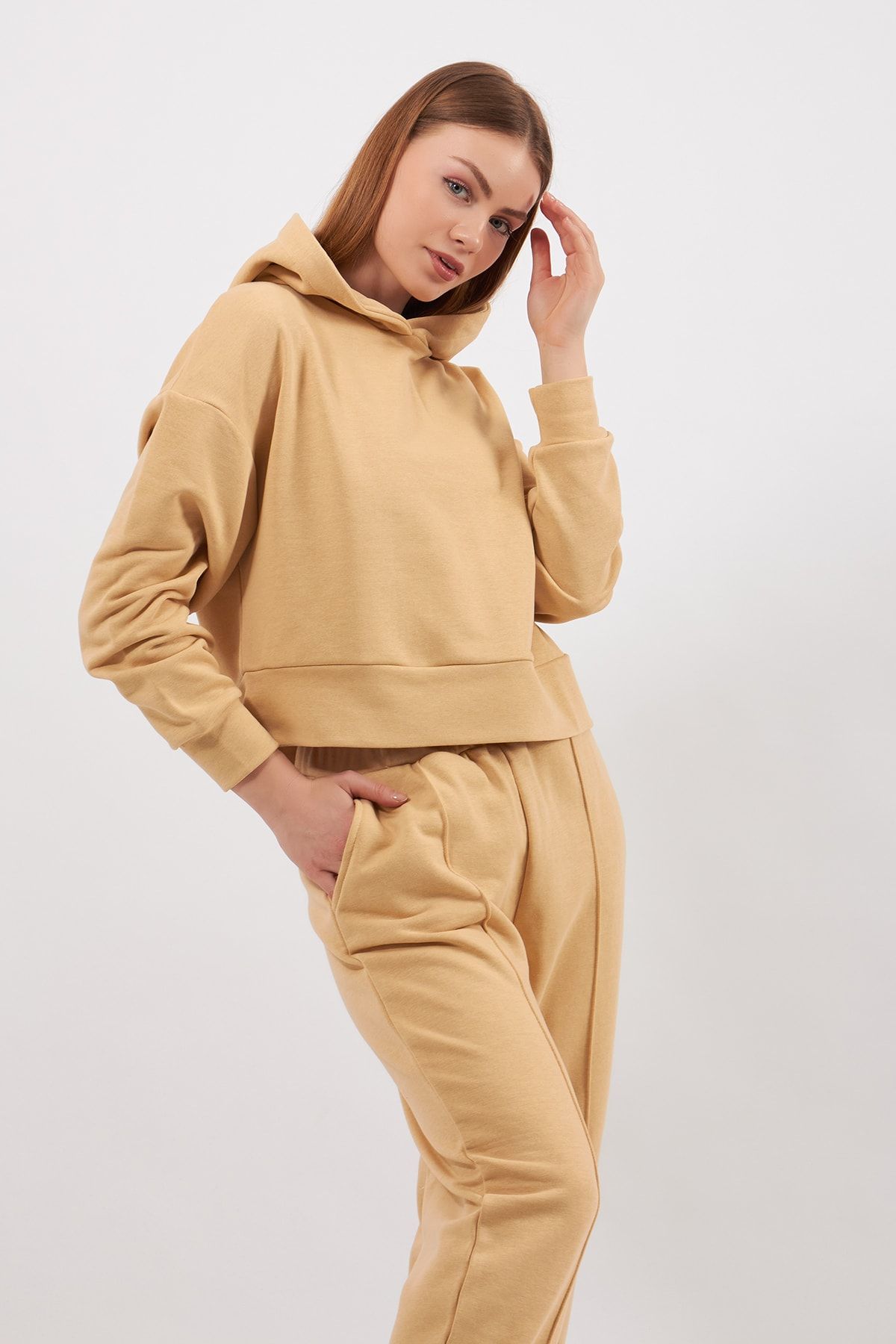 Cream womens cheap tracksuit