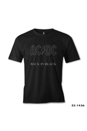 Ac Dc - Back In Black 1 Siyah Erkek Tshirt ES-1436