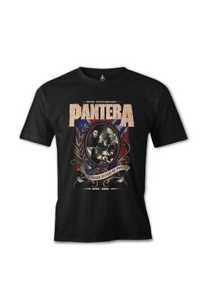 Erkek Siyah Pantera Vulgar Display of Power T-shirt es-46