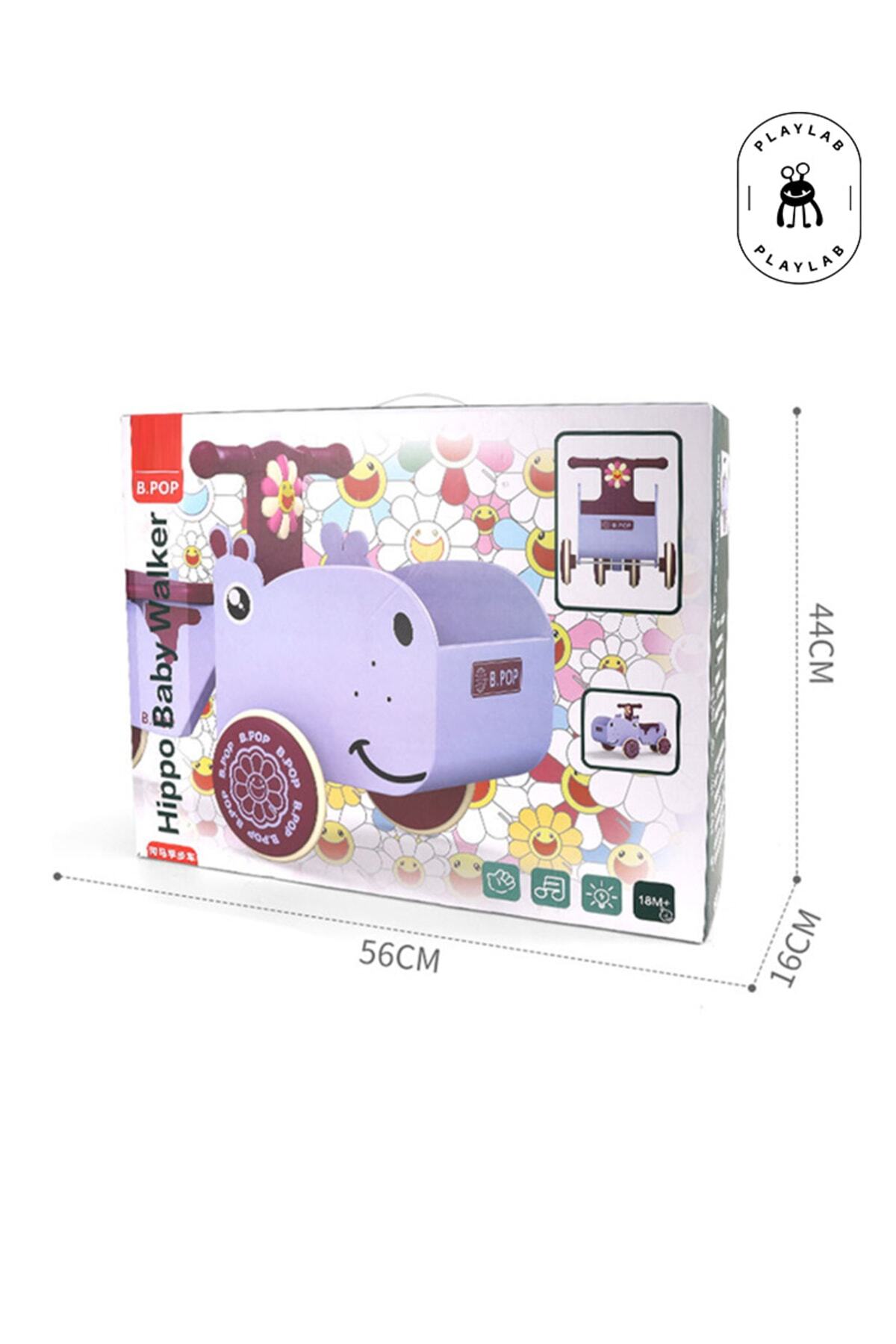 Playlab Hippo Walker Bebek Yürüteci fotoğrafı 4 (önizleme)