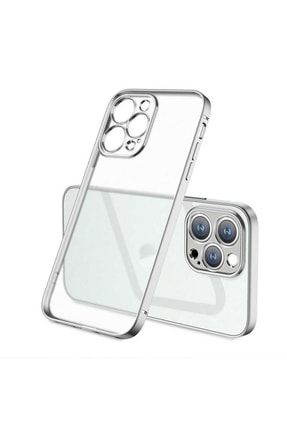 Iphone 13 Pro Max uyumlu Kılıf Mat Gbox Kapak - Gümüş T19314ADJ