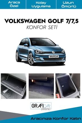 Volkswagen Golf 7/7,5 Konfor Seti-iç Trim Kumaş Kadife Kaplama-ses Izolasyon Amaçlı Ürün KON046