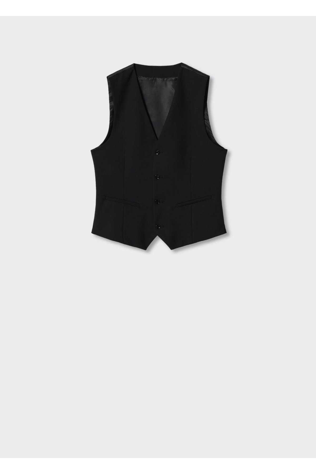 ژاکت مردانه مشکی منگوMANGO Man | 37010089 اورجینال - تصویر 3