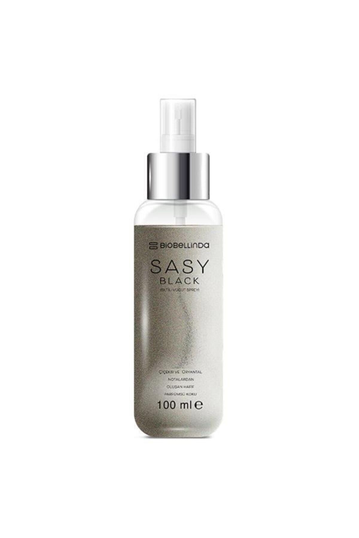 Biobella Sasy Black Işıltılı Vücut Spreyi 100 ml