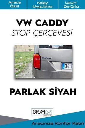 Volkswagen Caddy Stop Çerçevesi? Sticker-kolay Uygulama-uzun Ömürlü TYC00438997687
