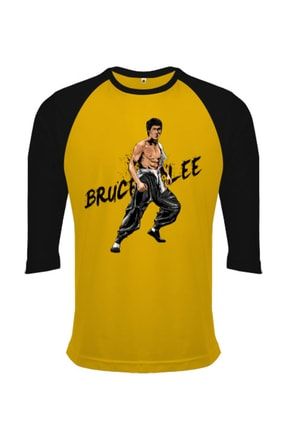 Bb011 - Bruce Lee Orjinal Reglan 34 Kol Unisex Tişört TD315241