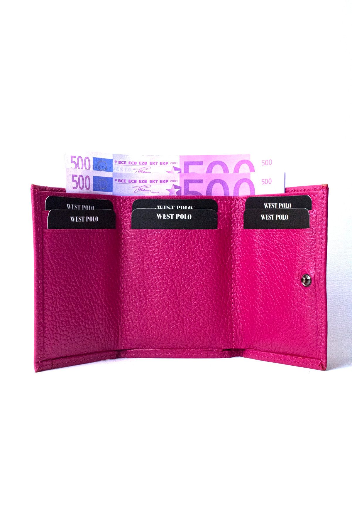 کیف پول مردانه و زنانه نگهدارنده کارت مینی یونیسکس چرمی واقعی Westpolo