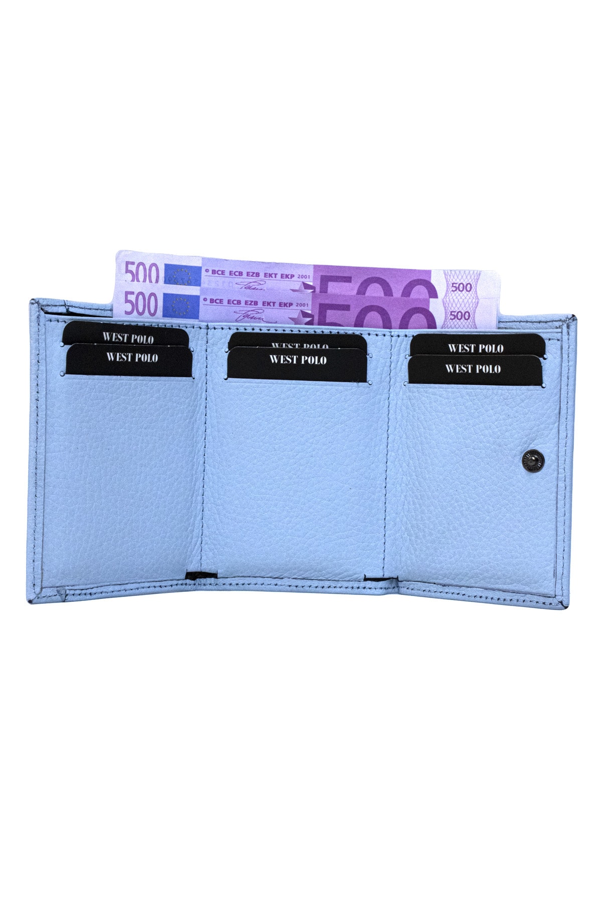 کیف پول مردانه آبی Westpolo | TR2732 اورجینال - تصویر 3