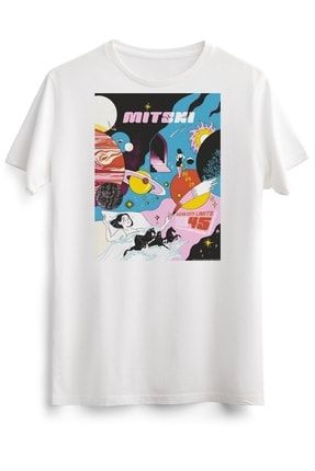 Unisex Beyaz Tişört Mitski Have A Nıce Dream Season 45 Classic MR2322
