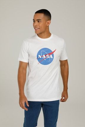 Sn710 Nasa Logo T-shırt 2 Erkek Kısa Kol T-shirt SN710 NASA LOGO T-SHIRT 2