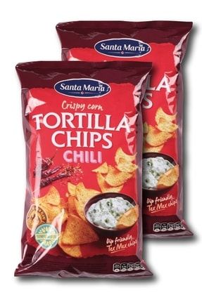 Tortilla Chips Chili 185 Gram X 2 Adet SMTCCHL18502