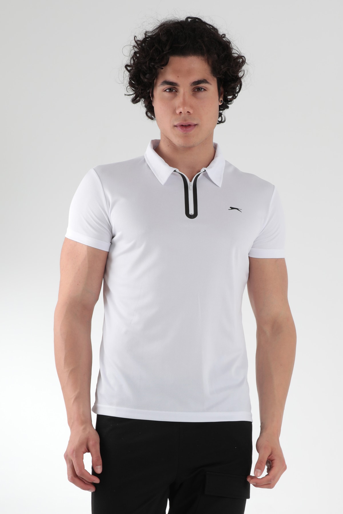 Slazenger T-Shirt Weiß Regular Fit Fast ausverkauft