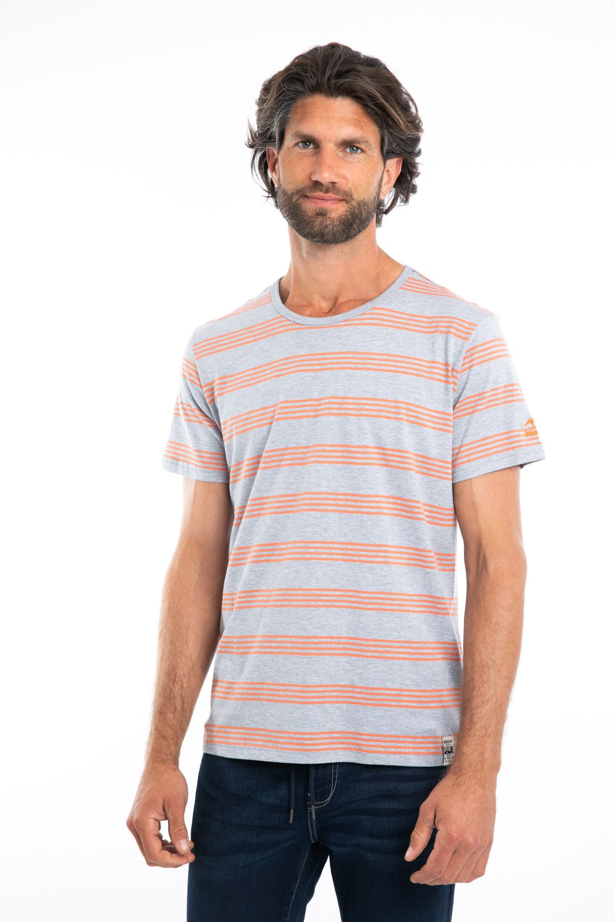 Roadsign Australia T-Shirt Orange Regular Fit Fast ausverkauft