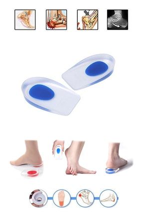Jel Ortopedik Tabanlık Boy Uzatıcı Silikon Topuk Dikeni Yastığı Ayakkabı Tabanlığı Batma Önleyici ZBT13060151