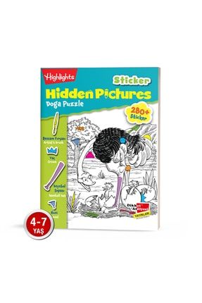 Sticker Hidden Pictures - Doğa Puzzle (tek Kitap) DASHPDP4742