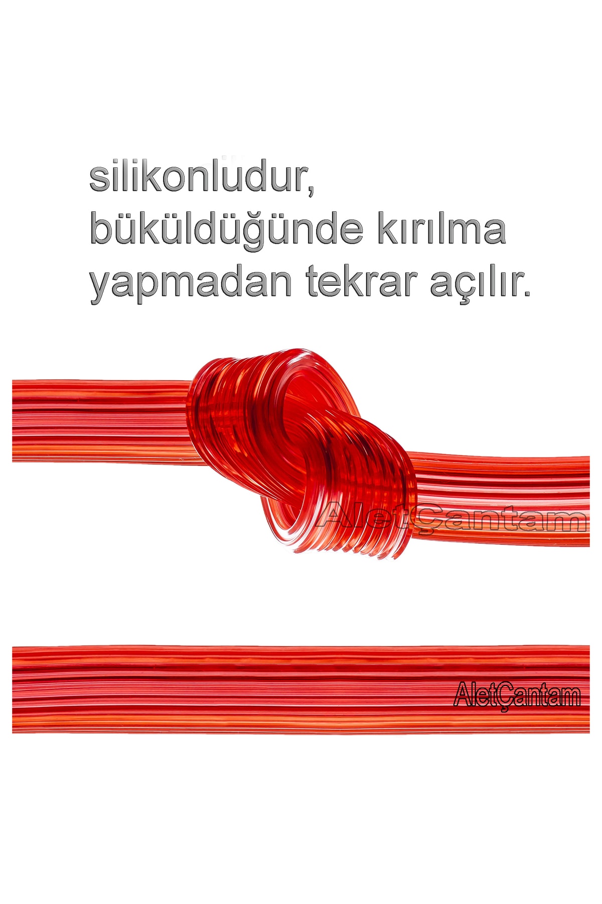 5mt Bahçe Hortumu 1/2 Silikonlu Yumuşak Hortum 2
