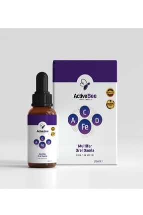 Multifer Oral Damla / Demir Damlası & A Vitamini & C Vitamini & D Vitamini / 400 Damla mod1