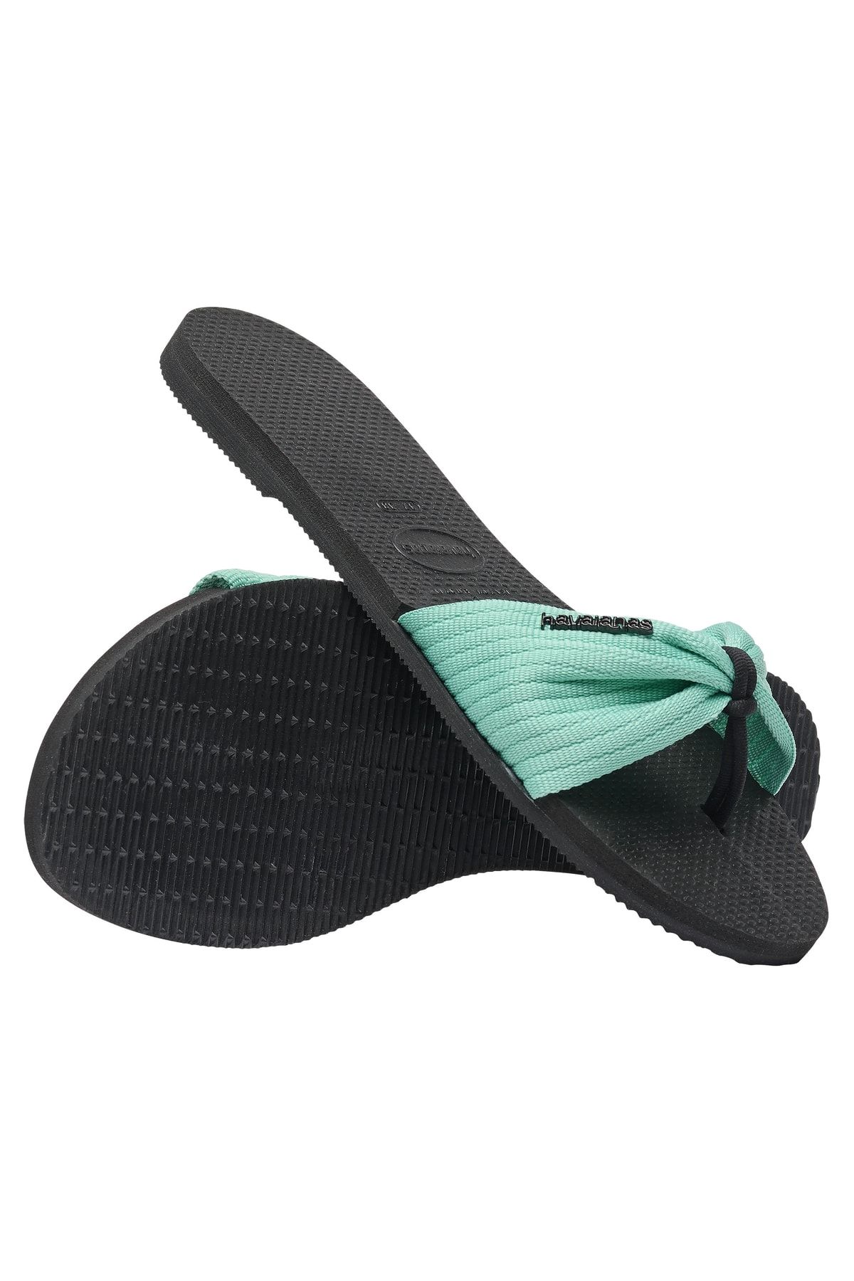 دمپایی مشکی زنانه سیاه توده. شما و سفید اصلی Tropez Havaianas