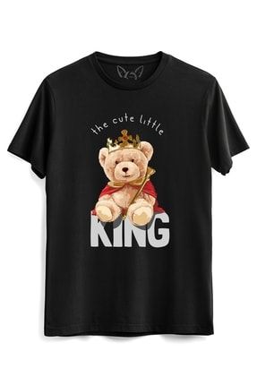 King Tedy Bear Siyah Tshirt 94243