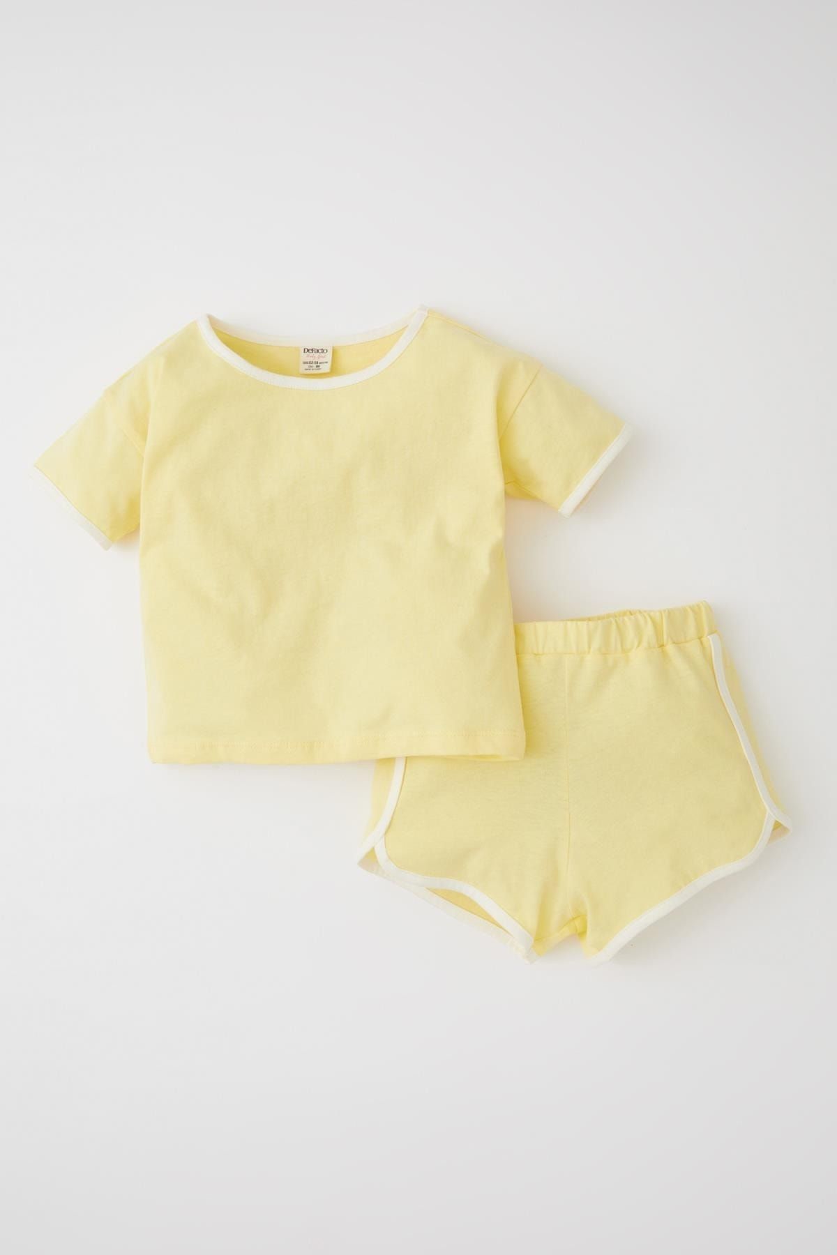 DeFacto Baby-Set - Gelb - Regular Fit