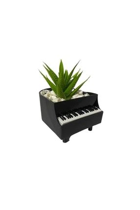 Yapay Çiçekli Piyano Saksı piyano saksı