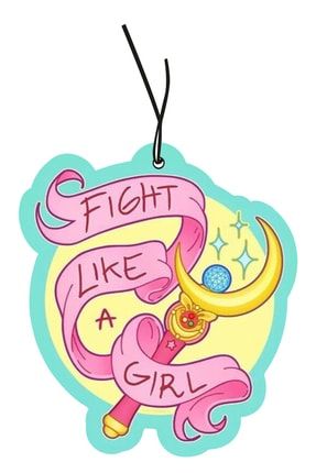 Fight Like A Girl Tasarımlı Dekoratif Oto Kokusu Ve Aksesuarı 000025