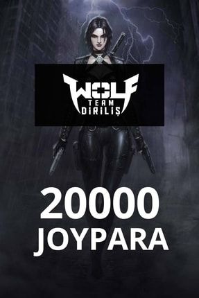 20.000 Joypara Wolfteam Nakit 3585