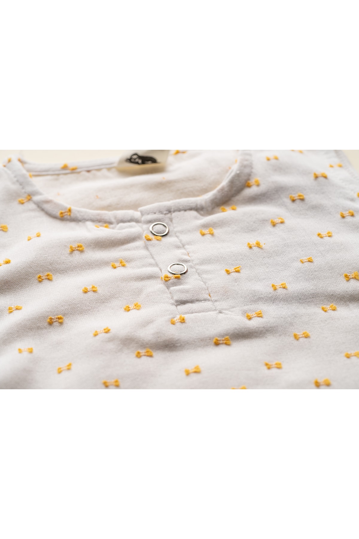 بادی نوزادی پسرانه – دخترانه زرد Be'Calm | 1296-B-PC اورجینال - تصویر 2