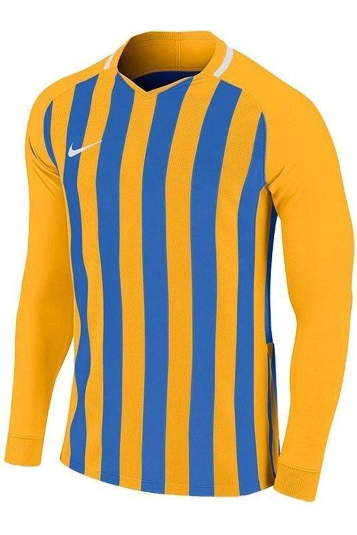 Nike Striped Division Erkek Futbol Forma Sarı 894087-740