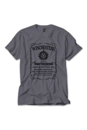 Supernatural Winchester's Gri Tişört RT1057