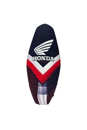 Honda Pcx Koltuk Kılıfı Siyah Beyaz Kırmızı Üçgen 15527109