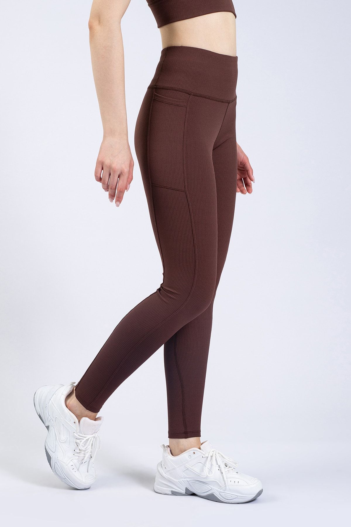 Dark brown leggings new arrivals