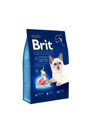 Brit Premium Kısırlaştırılmış Kuzu Etli Yetişkin Kedi Maması 8 Kg 553242